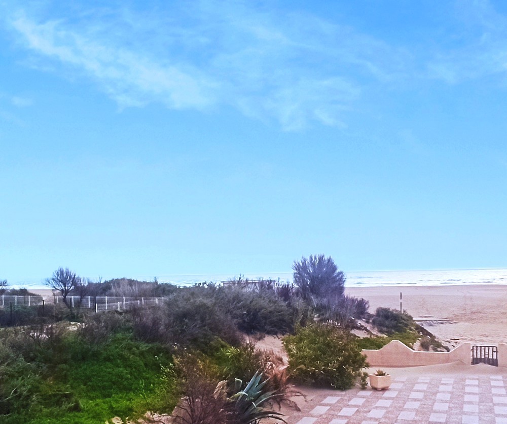 Le balcon, belle vue sur la plage