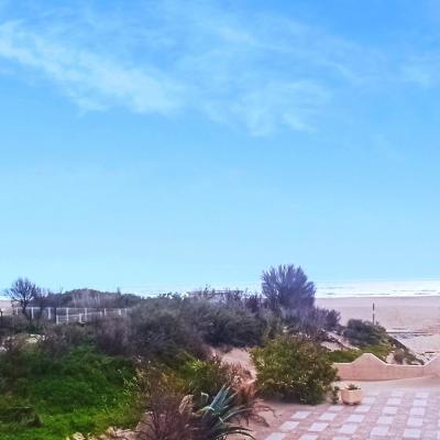 Le balcon, belle vue sur la plage