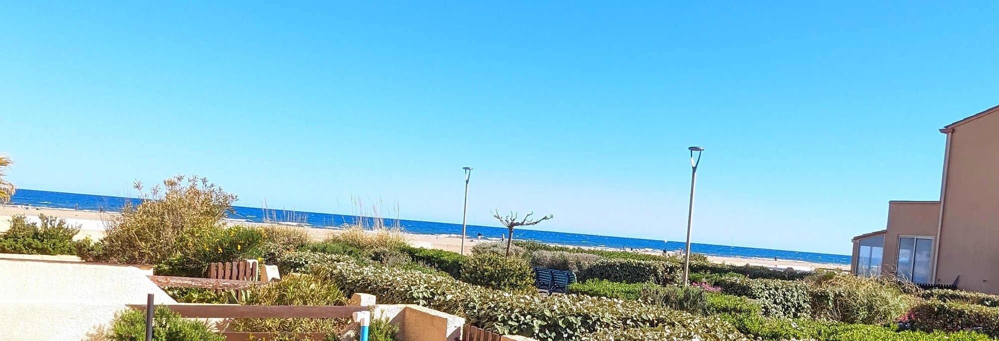 La vue mer, depuis la terrasse