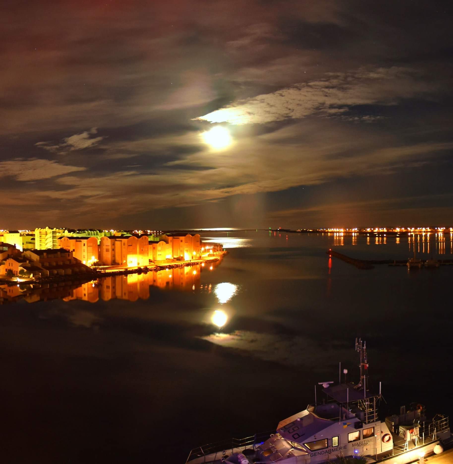 Vue sur le port