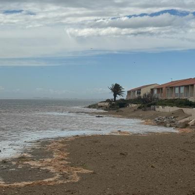 Plage sous l'eau !